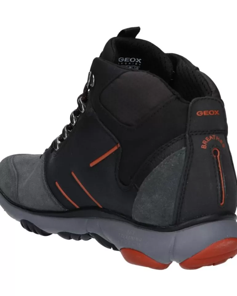 GEOX Botines De Hombre U042Va 022Me U Nebula 4 X 4 B Abx C9211 Anthracite-Black Outlet