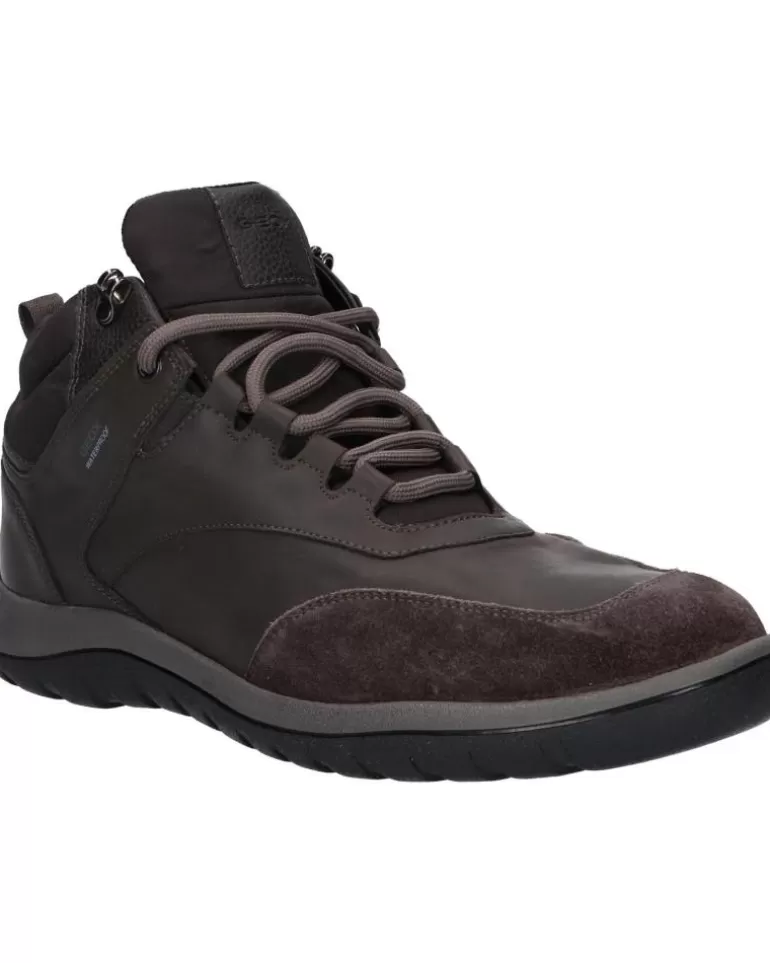 GEOX Botines De Hombre U16Deb 0Me22 U Antelao B Wpf C6Tl6 Dk Coffee-Mud Cheap