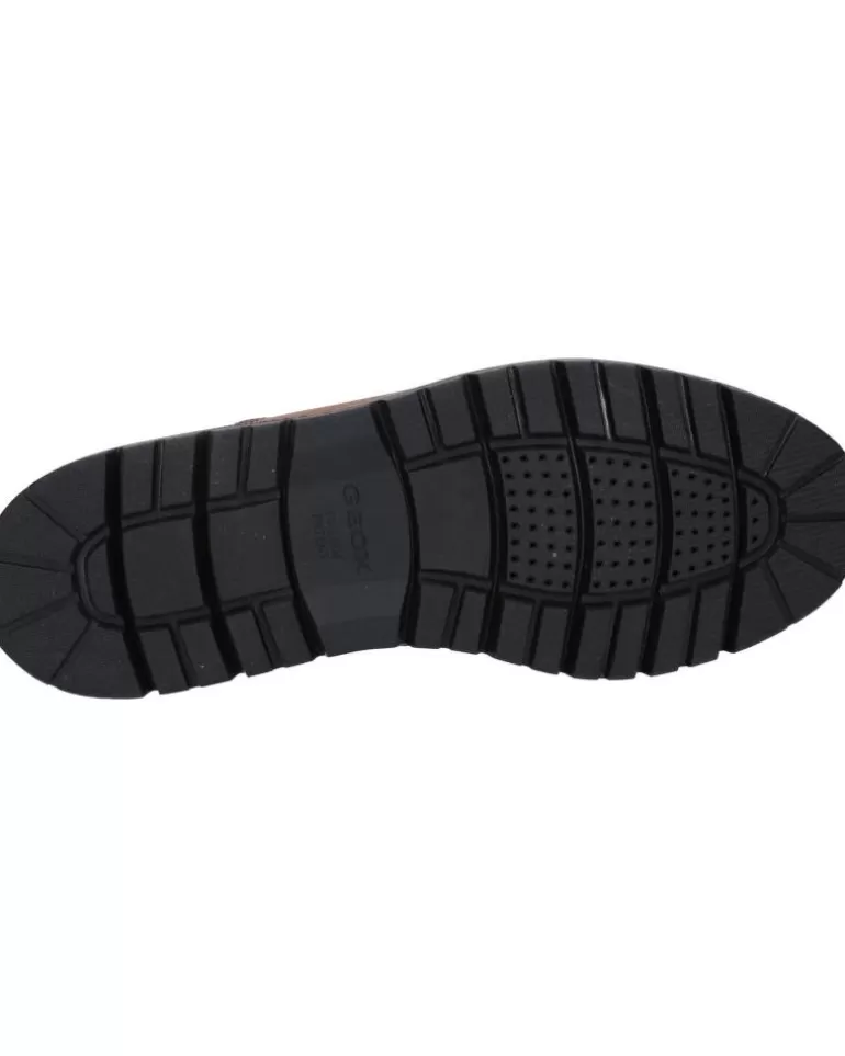 GEOX Botines De Hombre U16Dgf 00046 U Ghiacciaio C6001 Cognac Fashion