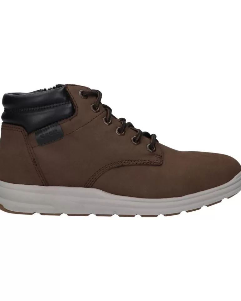 GEOX Botines De Hombre U265Ua 00032 U Hallson C6024 Dk Coffee Shop