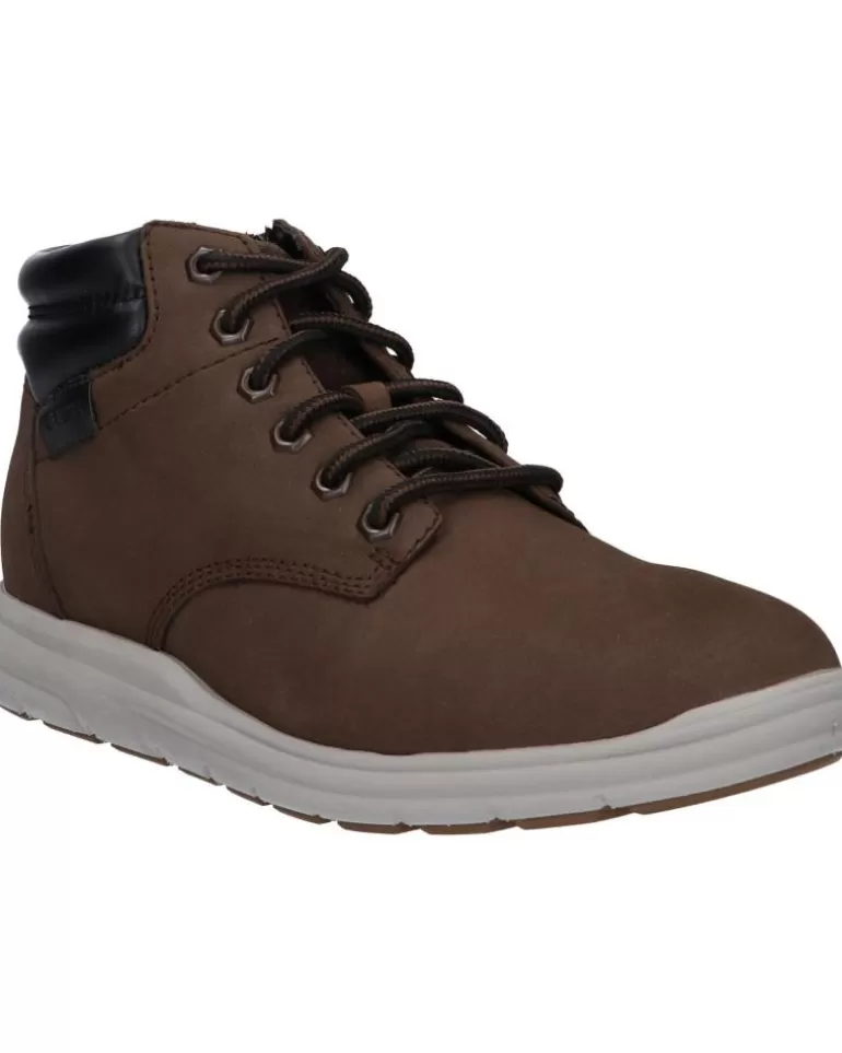 GEOX Botines De Hombre U265Ua 00032 U Hallson C6024 Dk Coffee Shop
