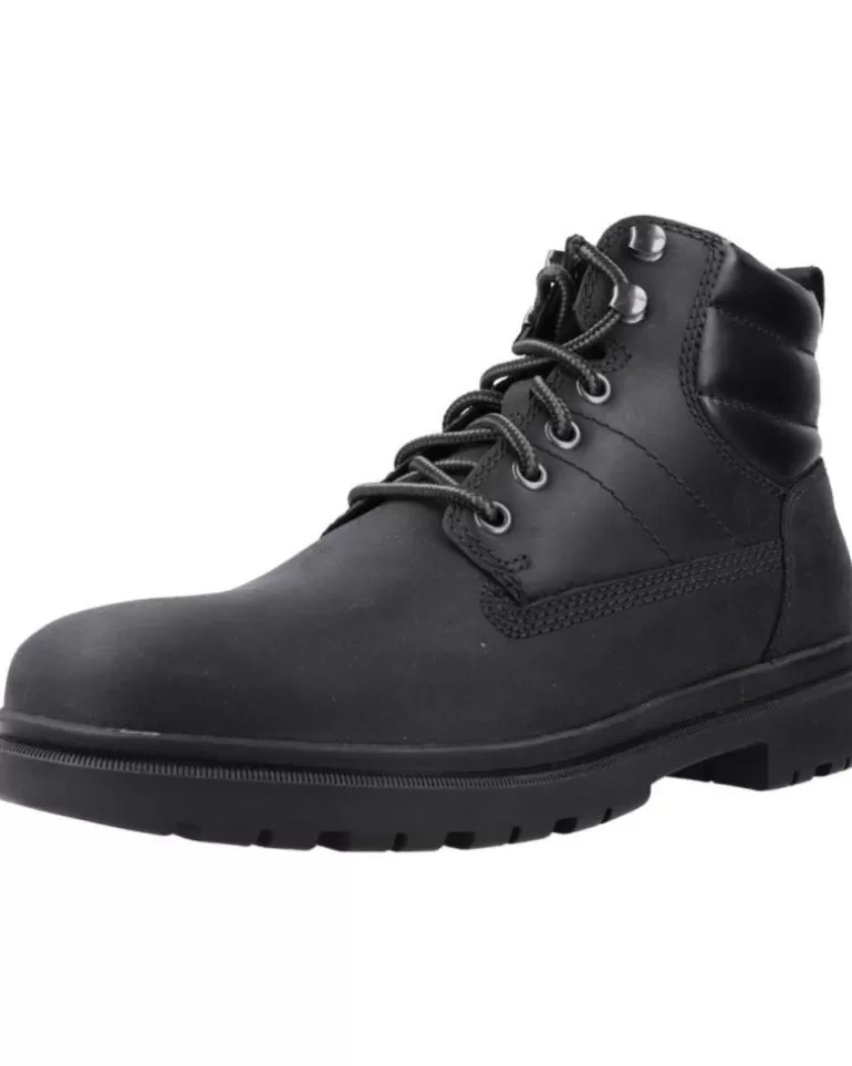 GEOX Botines De Hombre U Andalo Negro Flash Sale