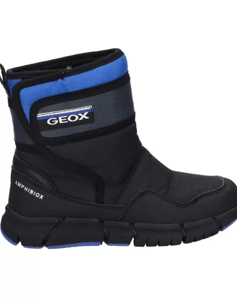 GEOX Botines De Hombre Y Niño J269Xf 0Fu50 J Flexyper Boy B Abx C0245 Black-Royal Cheap