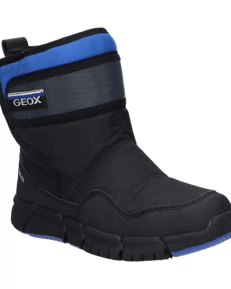 GEOX Botines De Hombre Y Niño J269Xf 0Fu50 J Flexyper Boy B Abx C0245 Black-Royal Cheap