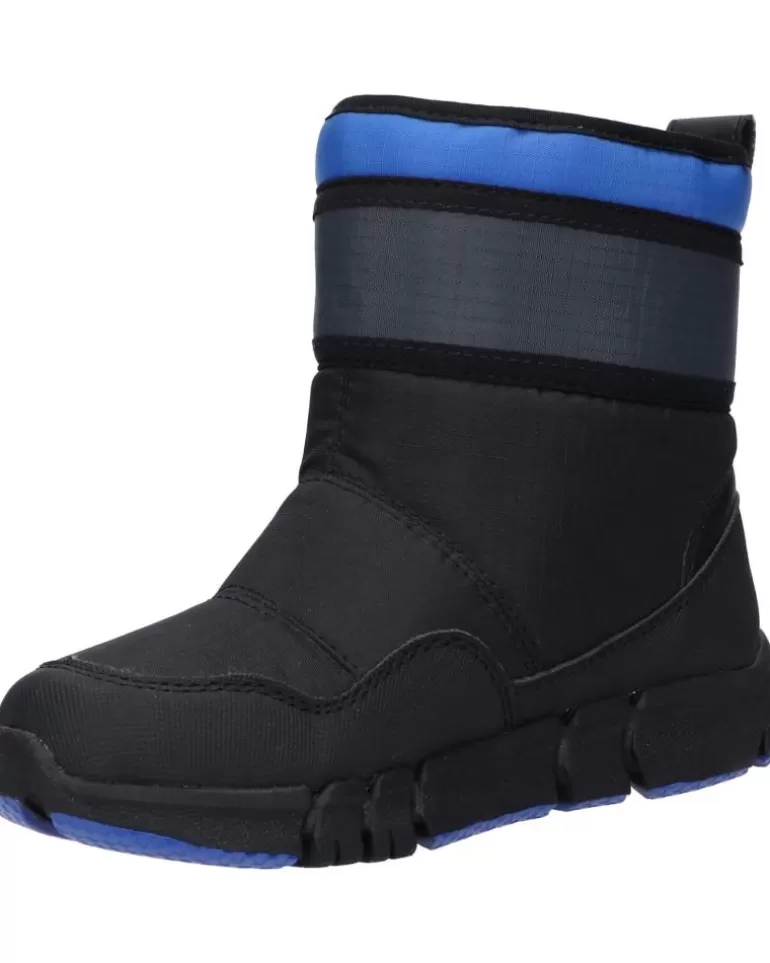 GEOX Botines De Hombre Y Niño J269Xf 0Fu50 J Flexyper Boy B Abx C0245 Black-Royal Cheap