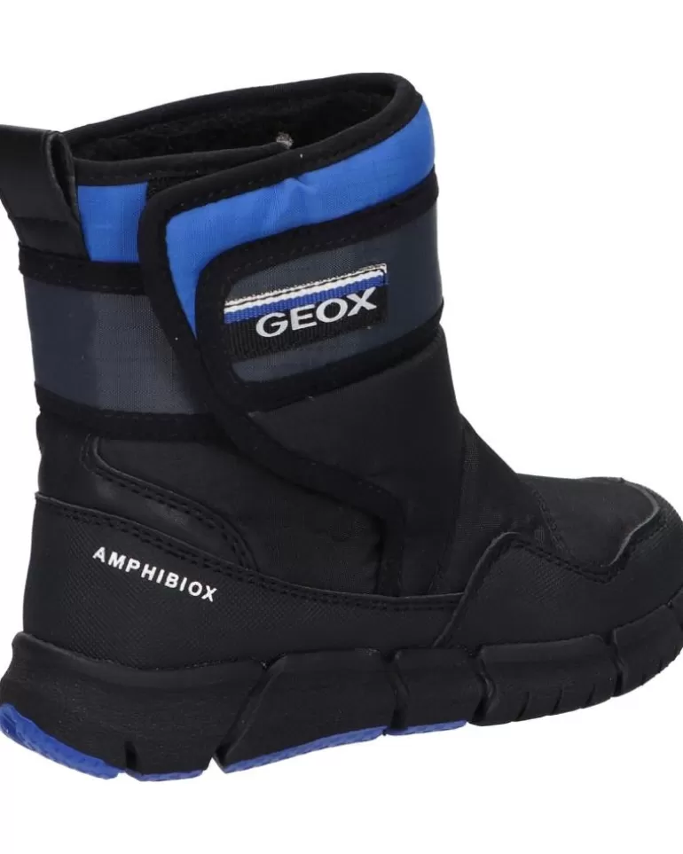 GEOX Botines De Hombre Y Niño J269Xf 0Fu50 J Flexyper Boy B Abx C0245 Black-Royal Cheap
