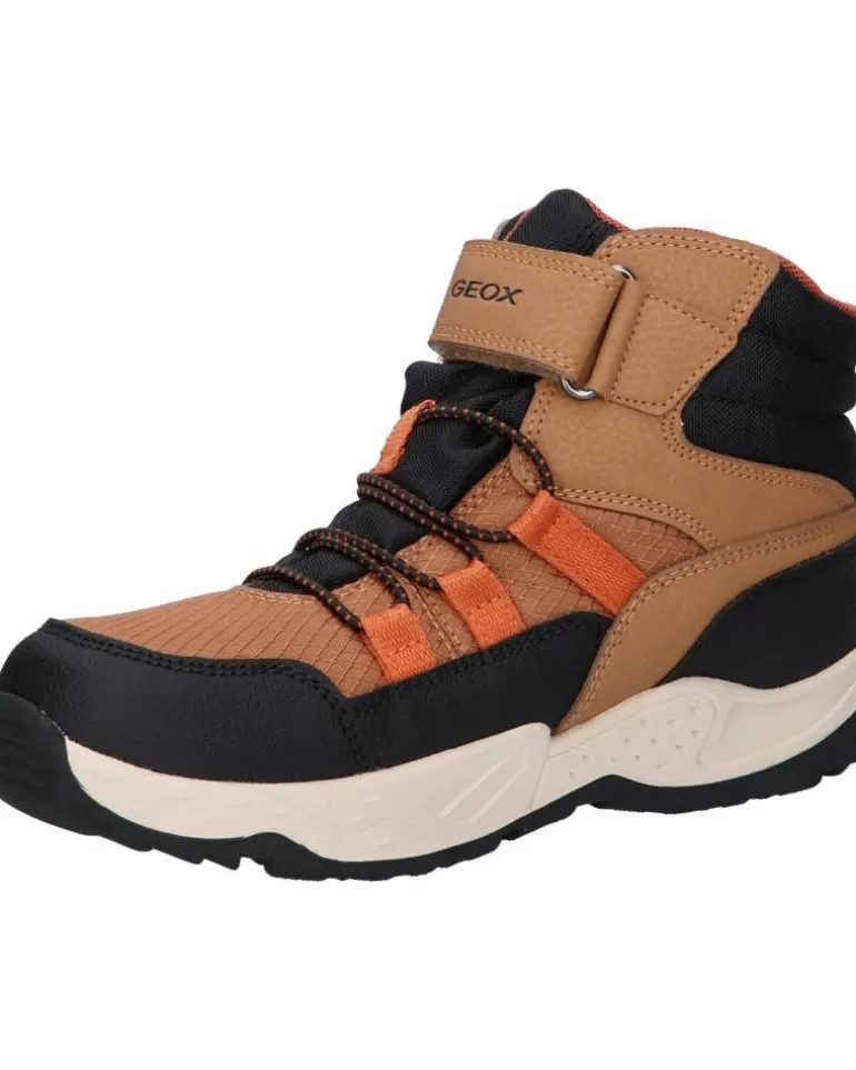 GEOX Botines De Hombre Y Niño J26Fsc 0Fuce J Sentiero Boy B Abx C6241 Lt Brown-Orange Flash Sale