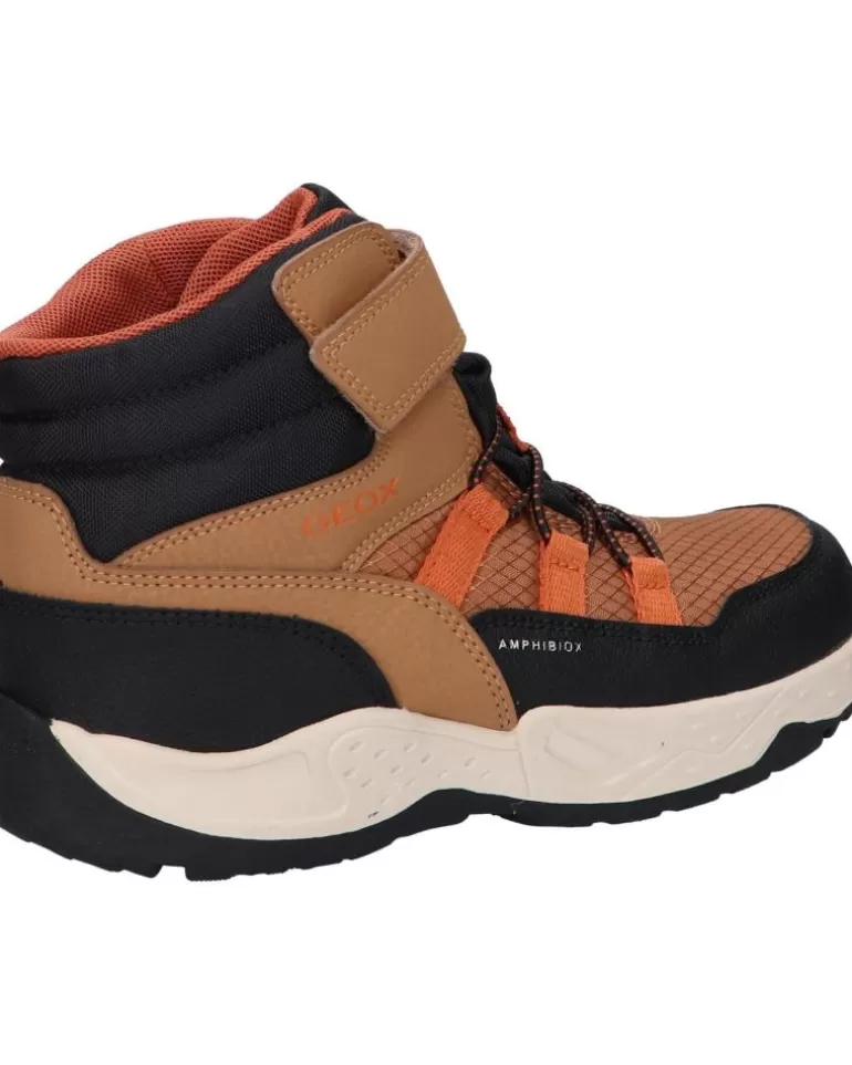 GEOX Botines De Hombre Y Niño J26Fsc 0Fuce J Sentiero Boy B Abx C6241 Lt Brown-Orange Flash Sale
