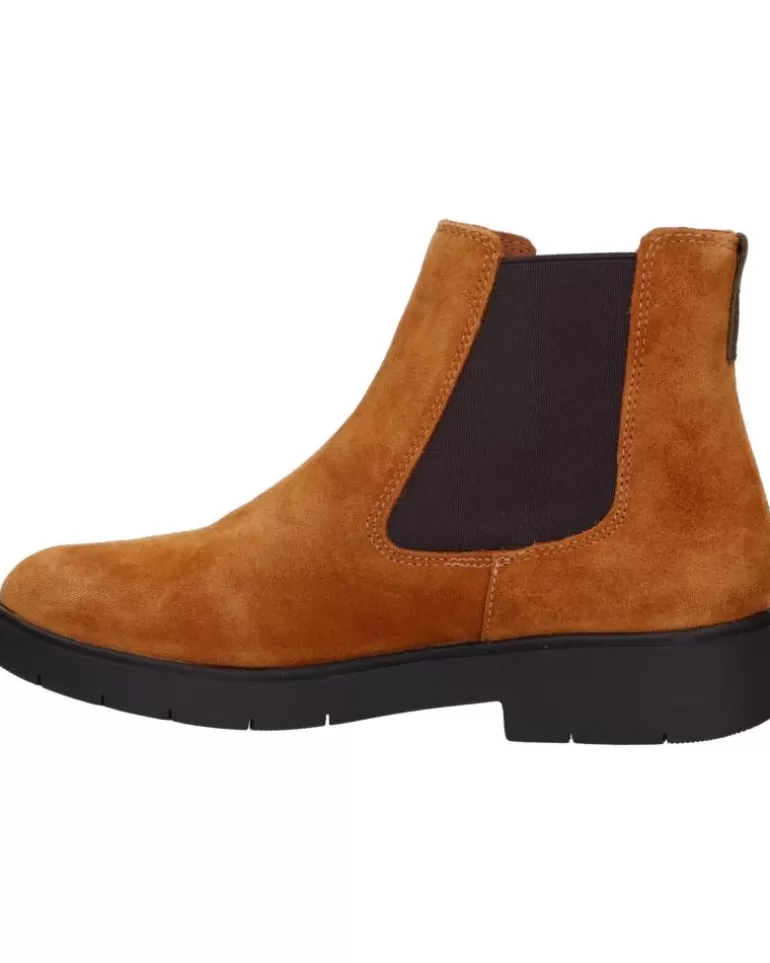 GEOX Botines De Mujer Y Niña D16Qrc 00023 D Spherica C6001 Cognac Best