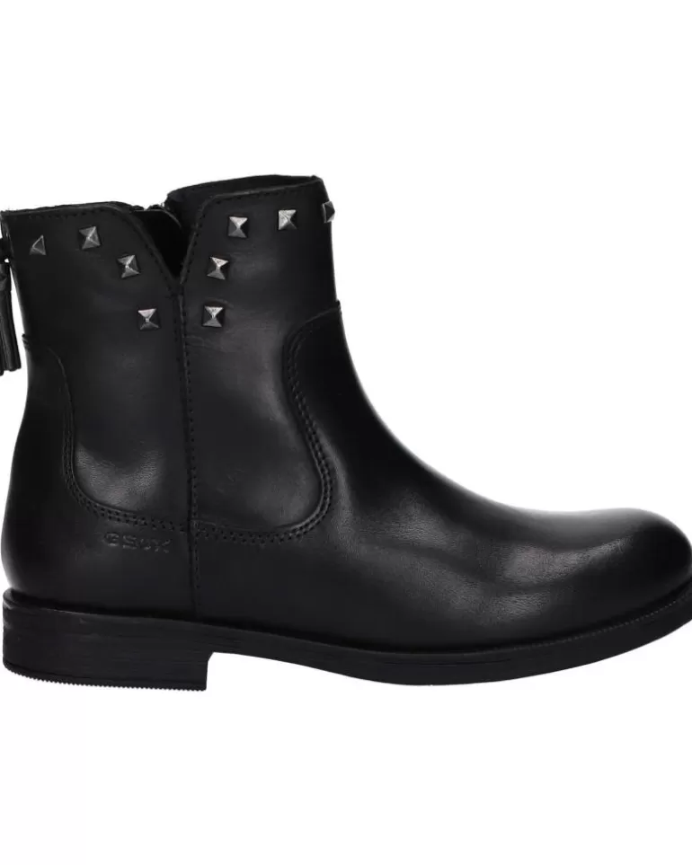 GEOX Botines De Mujer Y Niña J1649E 00043 Jr Agata C9999 Black Online