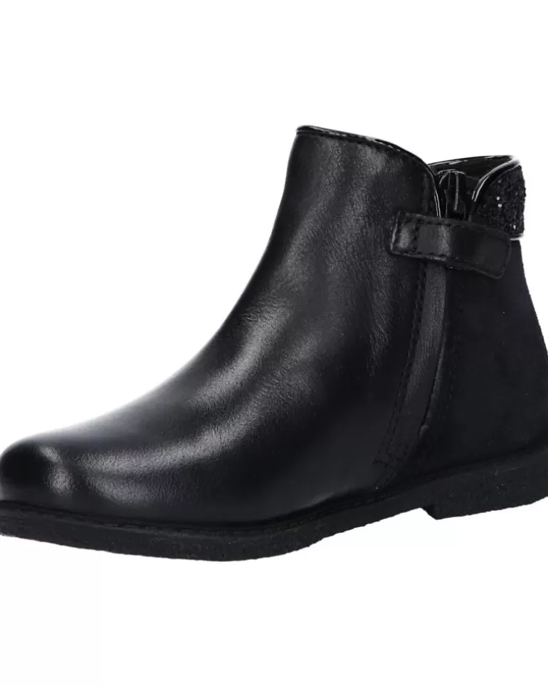 GEOX Botines De Mujer Y Niña J164Eb 04322 J Shawntel C9999 Black New