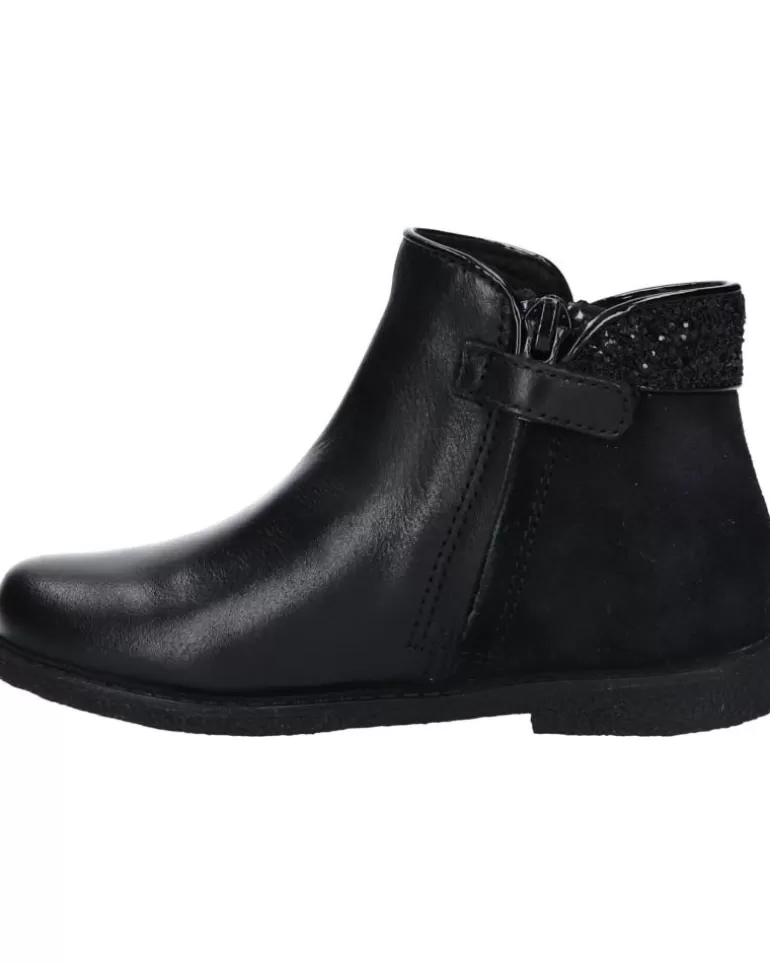 GEOX Botines De Mujer Y Niña J164Eb 04322 J Shawntel C9999 Black New