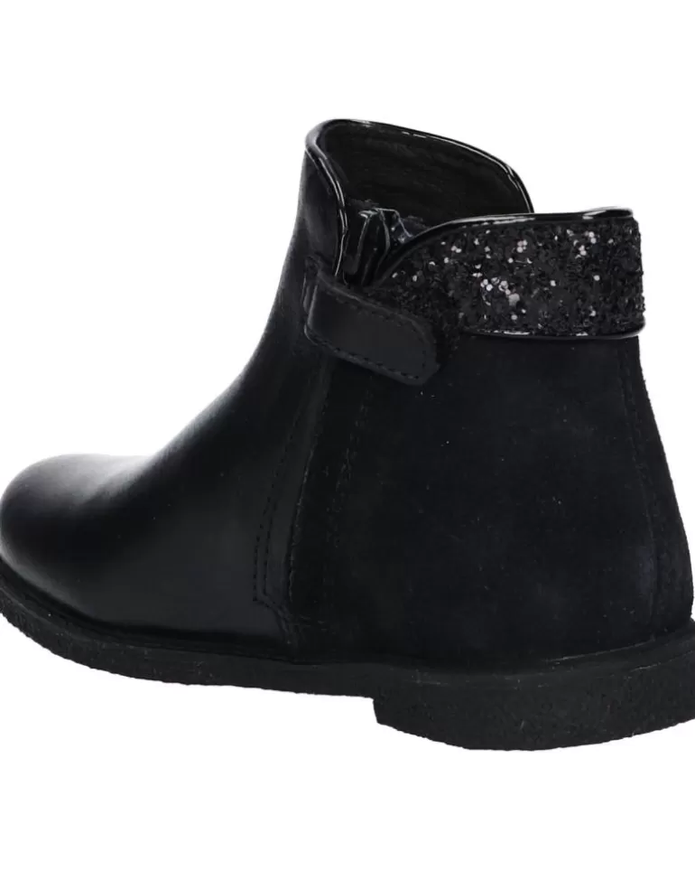 GEOX Botines De Mujer Y Niña J164Eb 04322 J Shawntel C9999 Black New