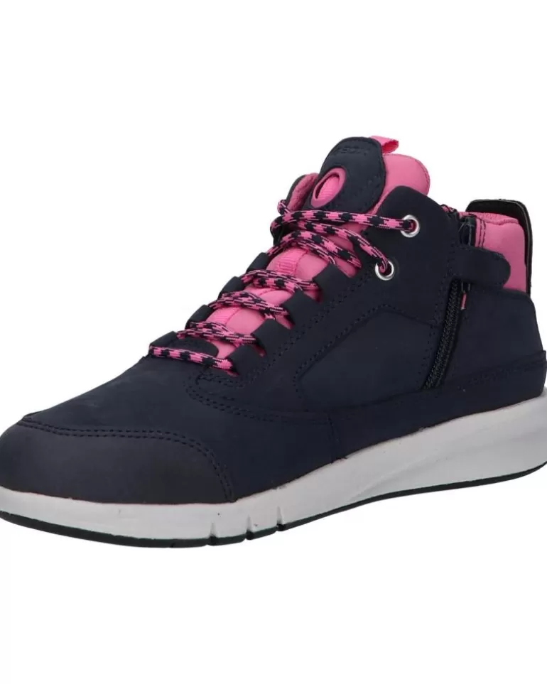 GEOX Botines De Mujer Y Niña J16Fla 0Cl11 J Aeranter Girl B Ab C4268 Navy-Fuchsia Cheap