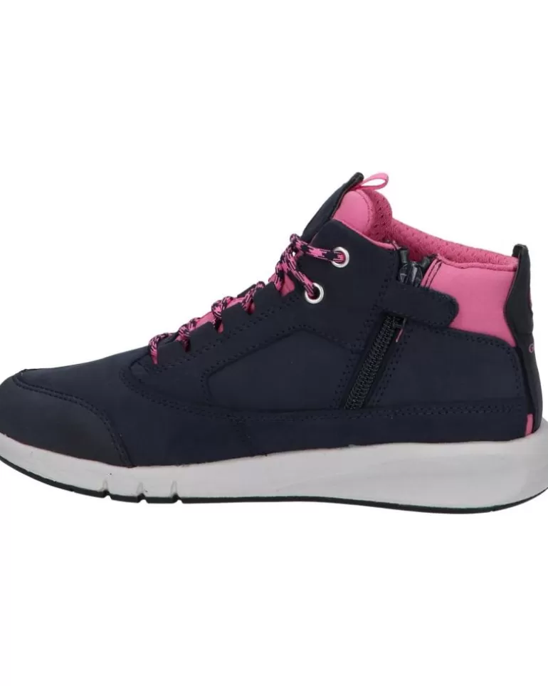 GEOX Botines De Mujer Y Niña J16Fla 0Cl11 J Aeranter Girl B Ab C4268 Navy-Fuchsia Cheap
