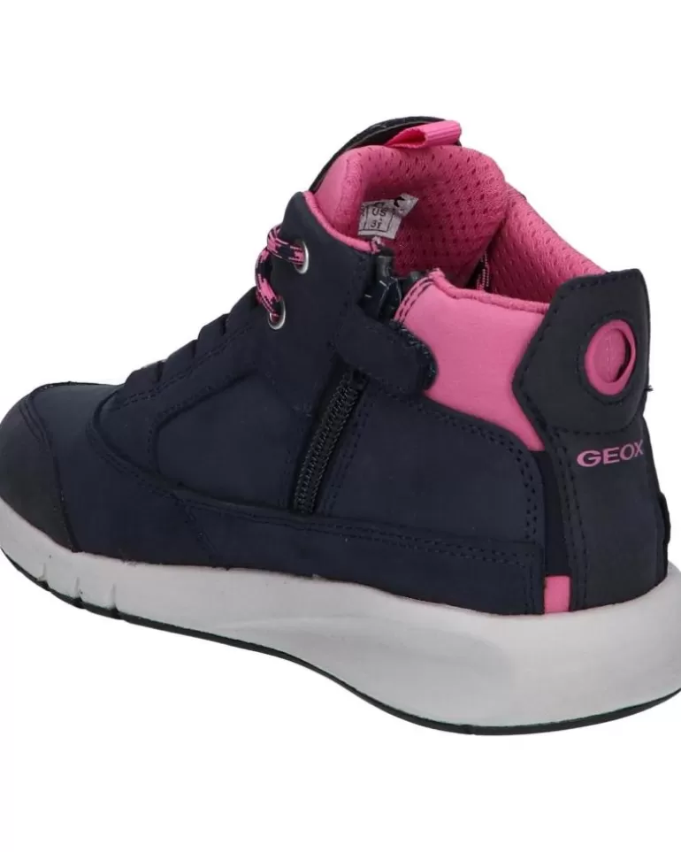 GEOX Botines De Mujer Y Niña J16Fla 0Cl11 J Aeranter Girl B Ab C4268 Navy-Fuchsia Cheap
