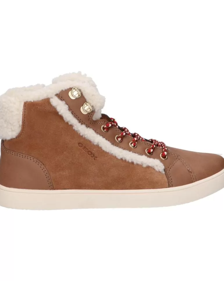 GEOX Botines De Mujer Y Niña J26Euc 022Bh J Kathe Girl C6627 Whisky Hot