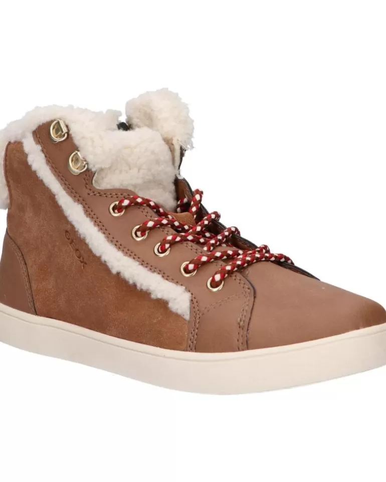 GEOX Botines De Mujer Y Niña J26Euc 022Bh J Kathe Girl C6627 Whisky Hot
