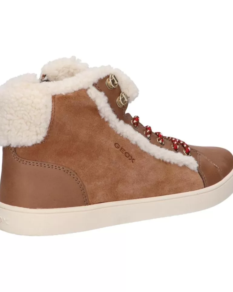 GEOX Botines De Mujer Y Niña J26Euc 022Bh J Kathe Girl C6627 Whisky Hot