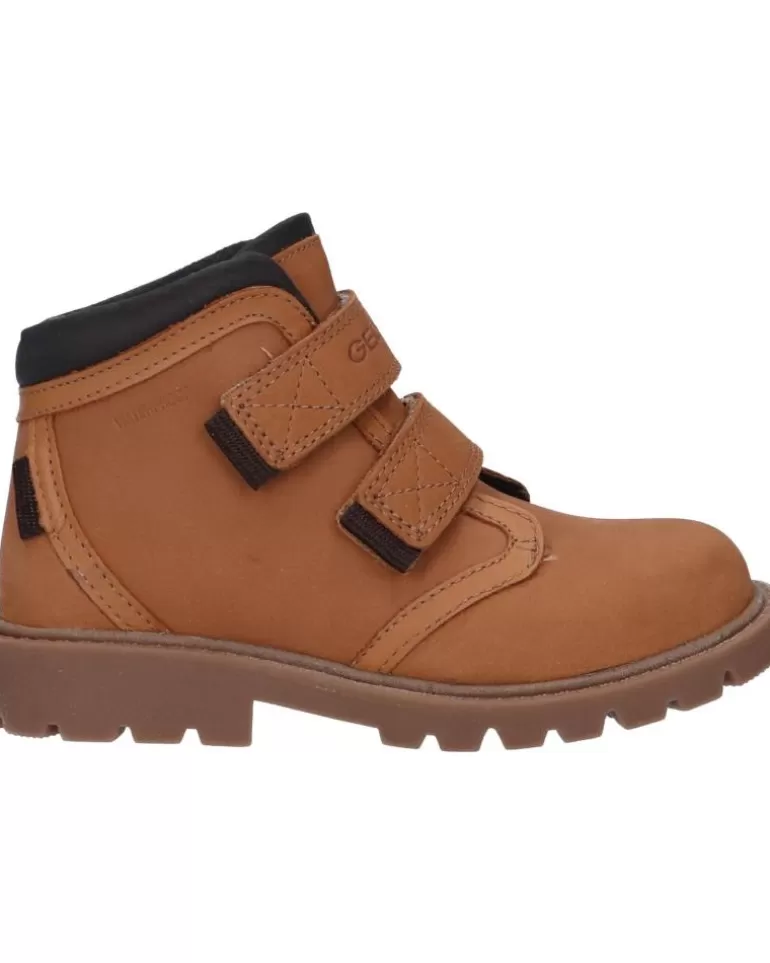 GEOX Botines De Niña Y Niño J26Hda 032Fu J Shaylax Boy Wpf C6251 Cognac-Coffee Cheap