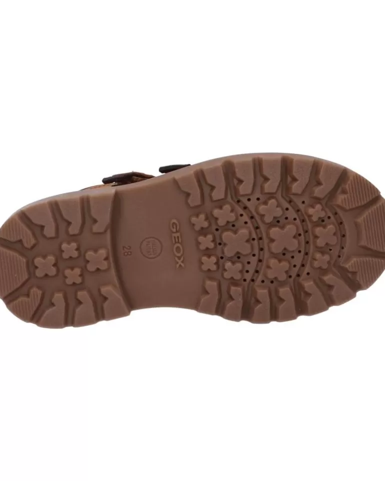 GEOX Botines De Niña Y Niño J26Hda 032Fu J Shaylax Boy Wpf C6251 Cognac-Coffee Cheap