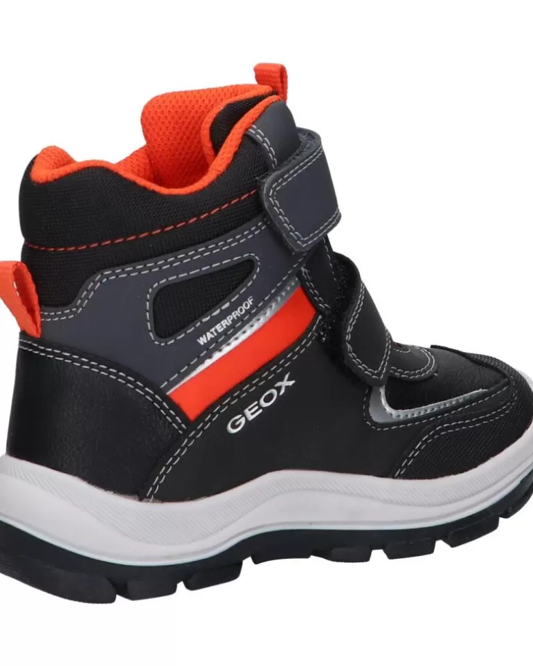 GEOX Botines De Niño B044Hb 050Fu B Flanfil Boy B Wpf C0038 Black-Orange Cheap