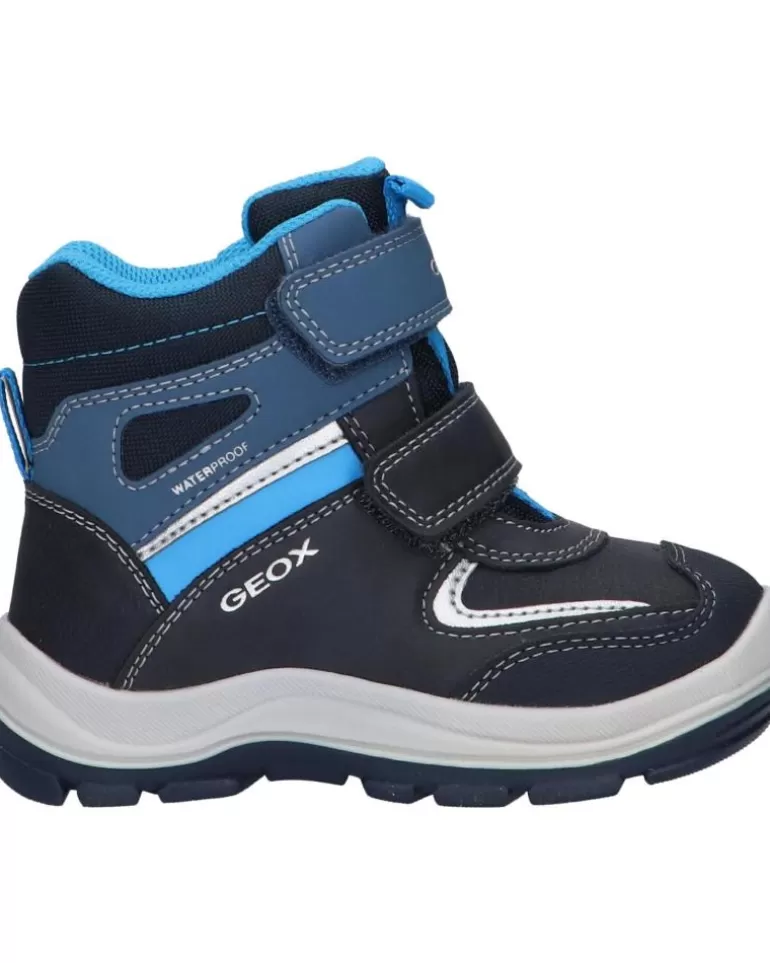 GEOX Botines De Niño B044Hb 050Fu B Flanfil C4231 Navy-Sky Best Sale