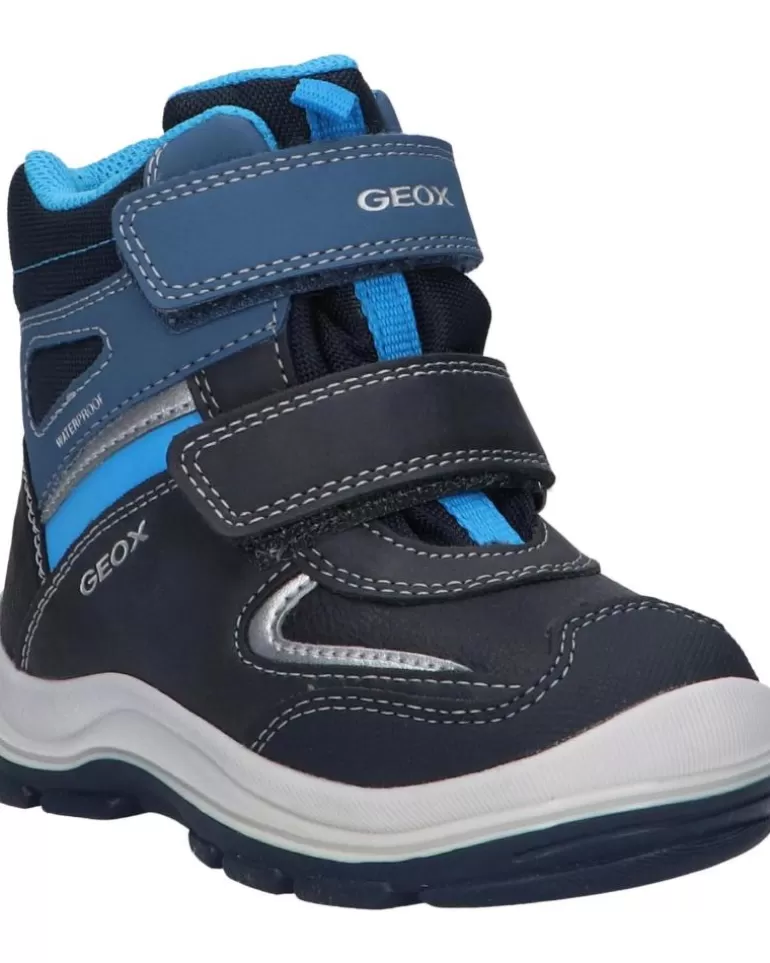 GEOX Botines De Niño B044Hb 050Fu B Flanfil C4231 Navy-Sky Best Sale