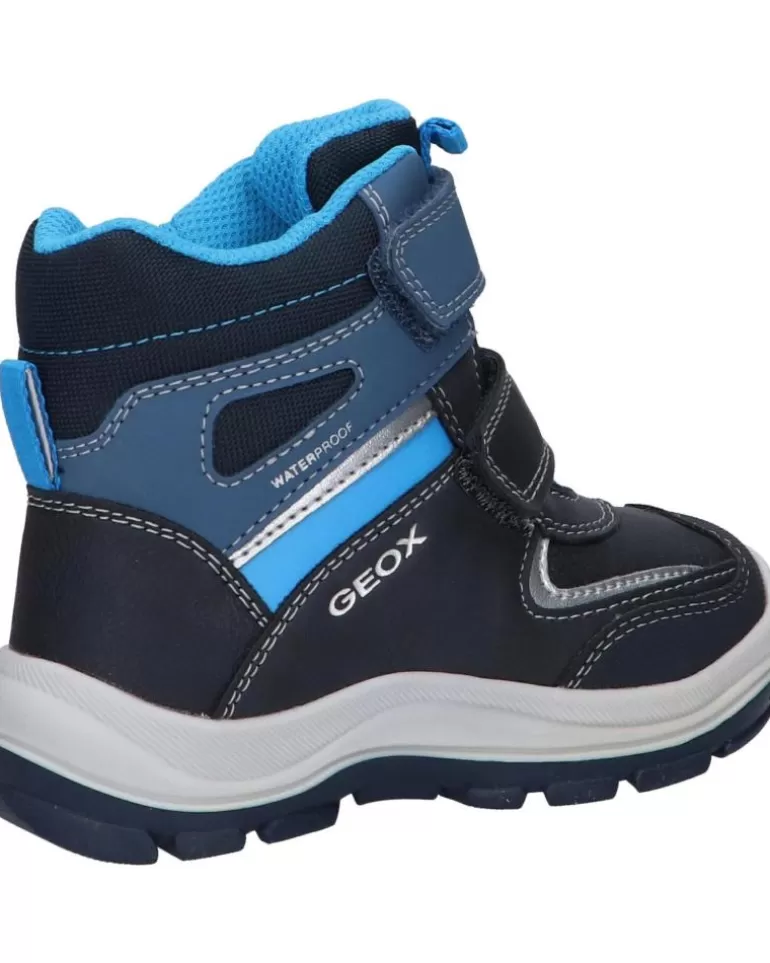 GEOX Botines De Niño B044Hb 050Fu B Flanfil C4231 Navy-Sky Best Sale