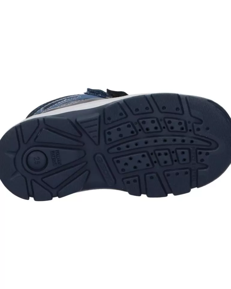 GEOX Botines De Niño B044Hb 050Fu B Flanfil C4231 Navy-Sky Best Sale