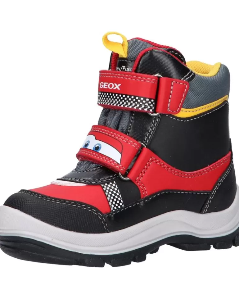 GEOX Botines De Niño B163Vb 05411 B Flanfil C0020 Red-Black Store
