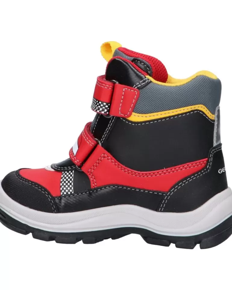 GEOX Botines De Niño B163Vb 05411 B Flanfil C0020 Red-Black Store