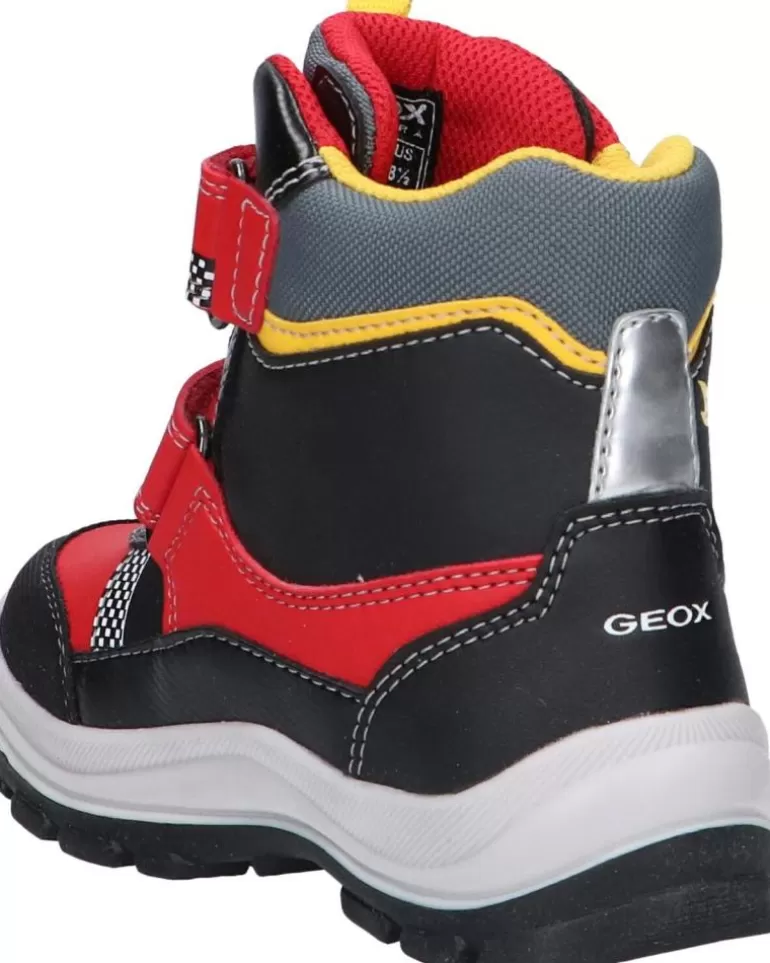 GEOX Botines De Niño B163Vb 05411 B Flanfil C0020 Red-Black Store