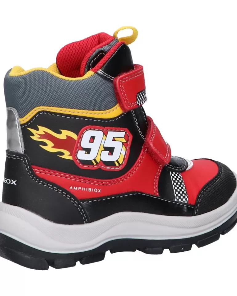 GEOX Botines De Niño B163Vb 05411 B Flanfil C0020 Red-Black Store