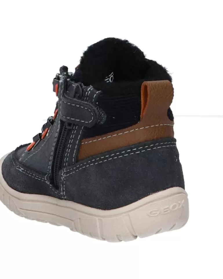 GEOX Botines De Niño B Omar Boy Wpf A Azul Fashion