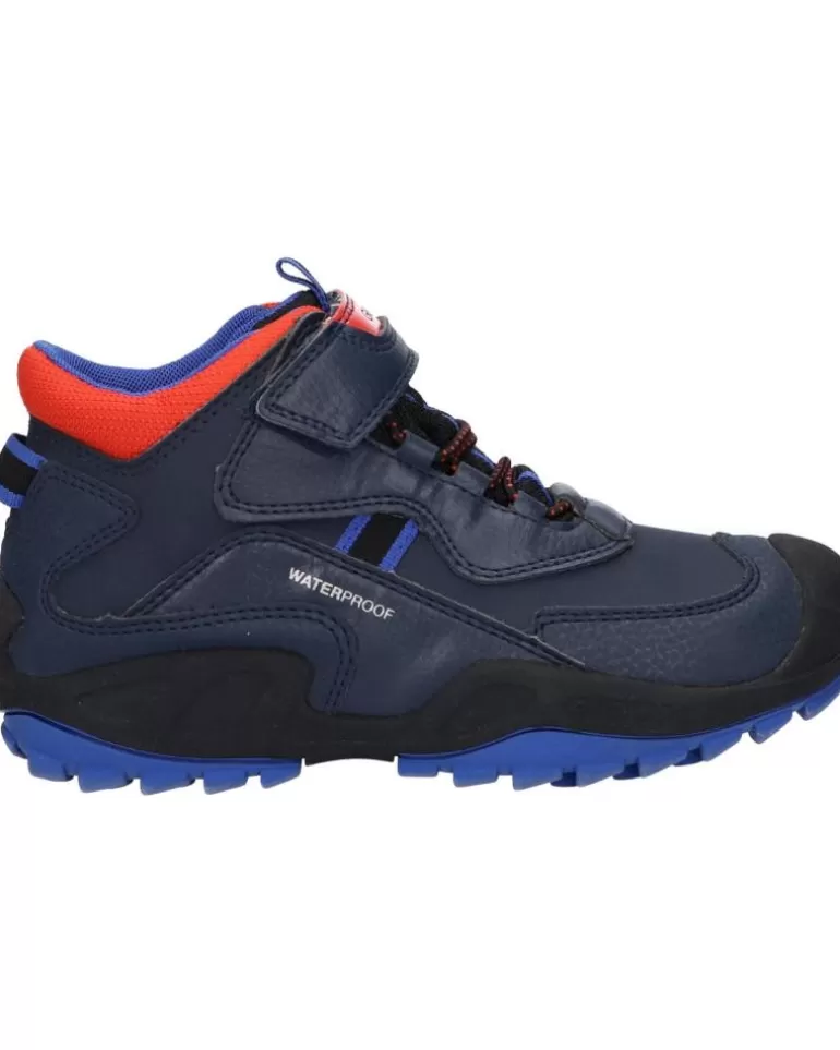GEOX Botines De Niño J16Cba 0Cebu J New Savage Boy Wpf C0820 Navy-Orange Cheap