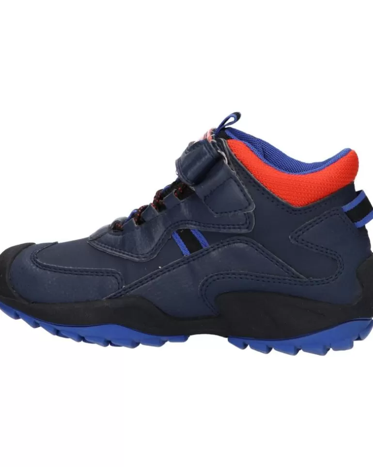 GEOX Botines De Niño J16Cba 0Cebu J New Savage Boy Wpf C0820 Navy-Orange Cheap