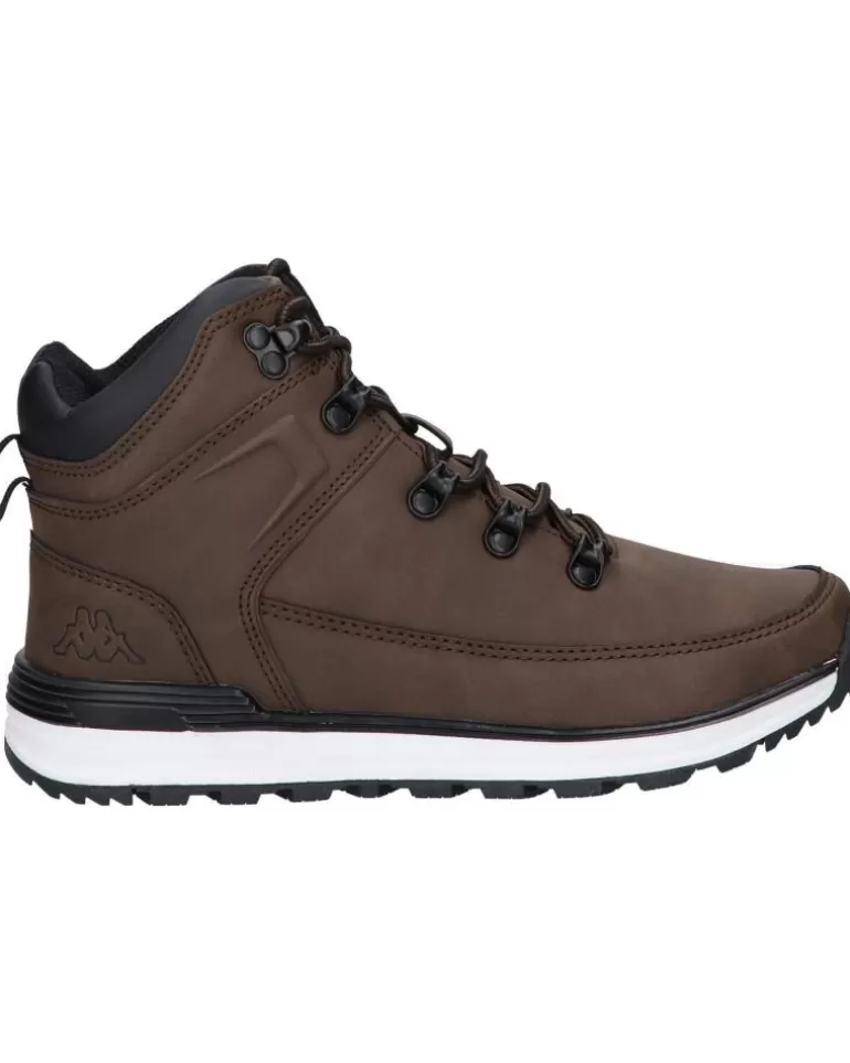 KAPPA Botines De Niño 35197Lw Astos Jr Lace B73 Brown Dk-Black Cheap