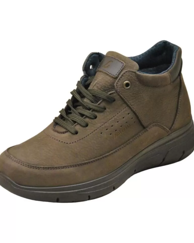 LUISETTI Botines De Hombre - 36105No Bota Con Cordones Para Hombres Plantil Cafe Online