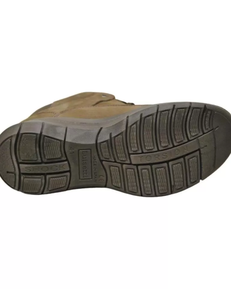 LUISETTI Botines De Hombre - 36105No Bota Con Cordones Para Hombres Plantil Cafe Online