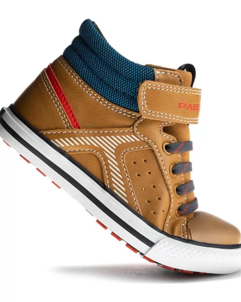 PABLOSKY Botines De Niño Bota Cierre De Velcro Puntera Reforzada P U Melocoton Best Sale