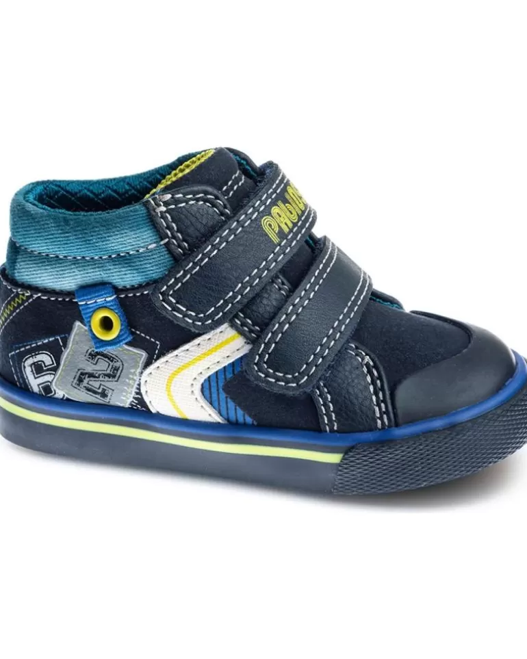 PABLOSKY Botines De Niño Botas Y Botines Microfibra Navy Best