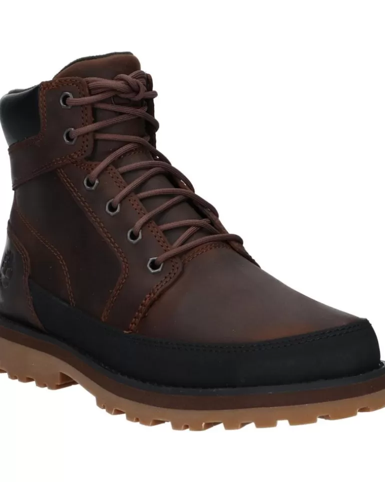 TIMBERLAND Botines De Hombre Y Niño A62W19311 Courma Kid Mid Lace Up 9311 - Dark Brow Best Sale