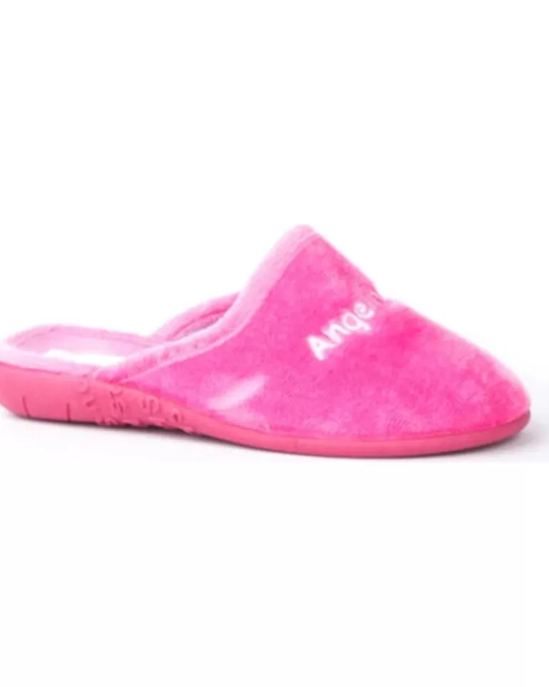 ANGELITOS Calzado De Casa De Mujer Y Niña Pantufla 131 Fuxia Cheap
