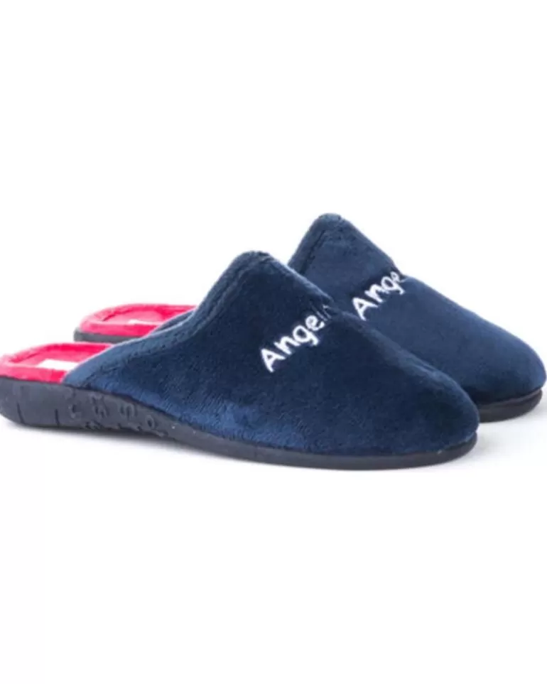 ANGELITOS Calzado De Casa De Niña Pantufla 131 Marino Outlet