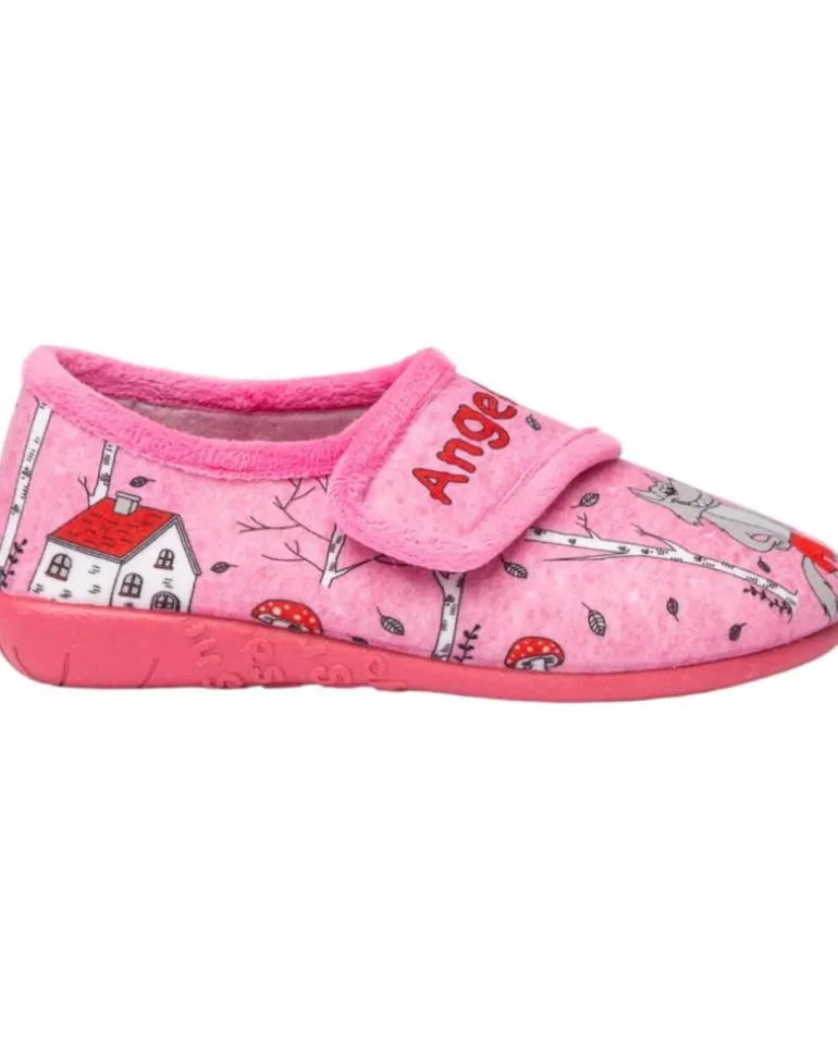 ANGELITOS Calzado De Casa De Niña Pantufla Caperucita 144 Rosa Store