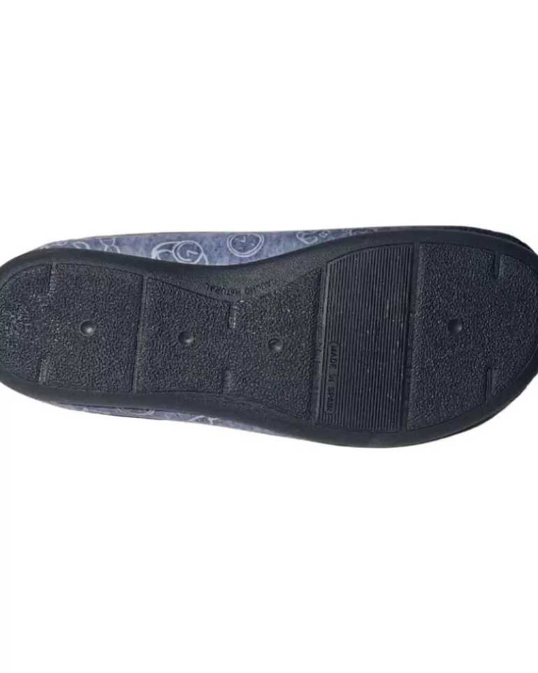 CABRERA Calzado De Casa De Hombre Pantufla No Soy Nadie Gris Discount
