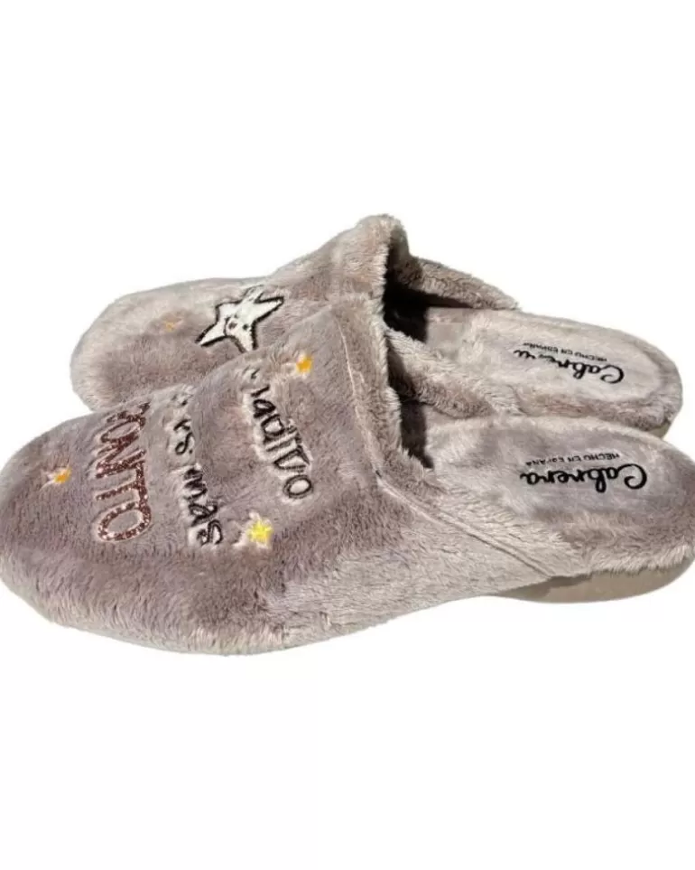 CABRERA Calzado De Casa De Mujer Pantufla A Tu Ladito Todo Es Mas Bonito Beige Discount