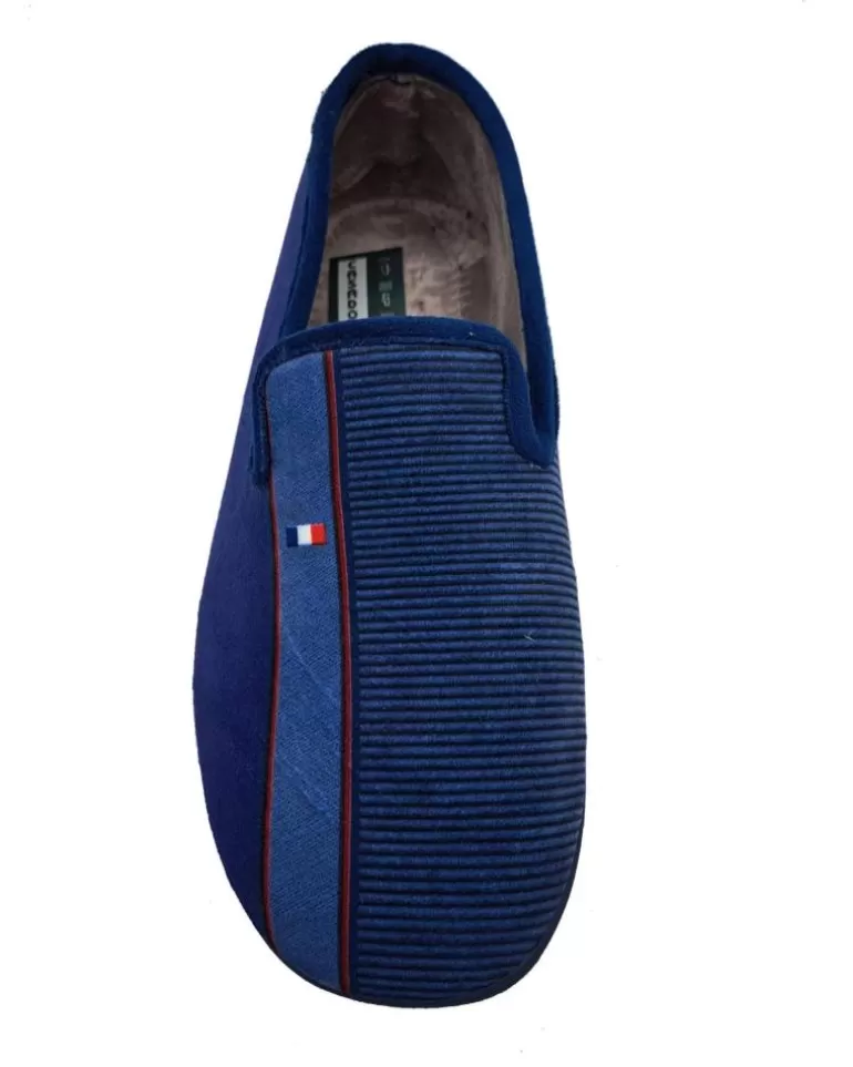 CALZADOMANIA Calzado De Casa De Hombre Zapatilla Casa Hombre Marino Flash Sale