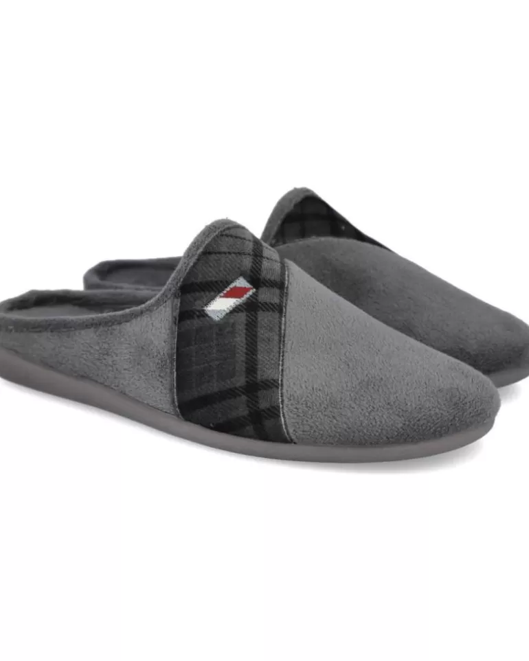 CALZAMUR Calzado De Casa De Hombre 10368 Zapatillas De Casa Hombr Gris Outlet